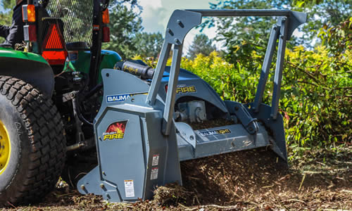 Baumalight Fixed Tooth Mulcher | Model MP-348 | 3-PT Hitch | Cutting Width 48" | Horsepower 25 To 40 HP| For Tractors