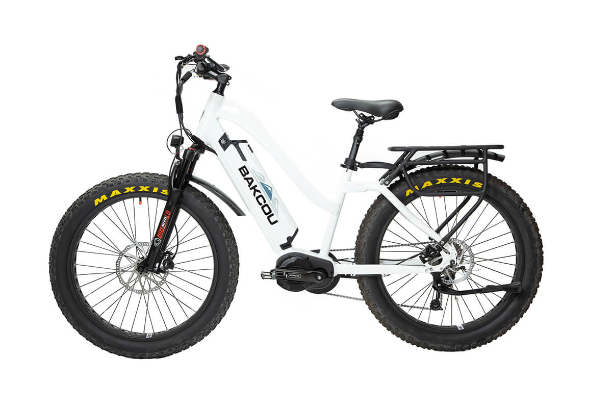 Bakcou E Bikes Mule Step-Through (ST) 26" Full Suspension Electric Bikes