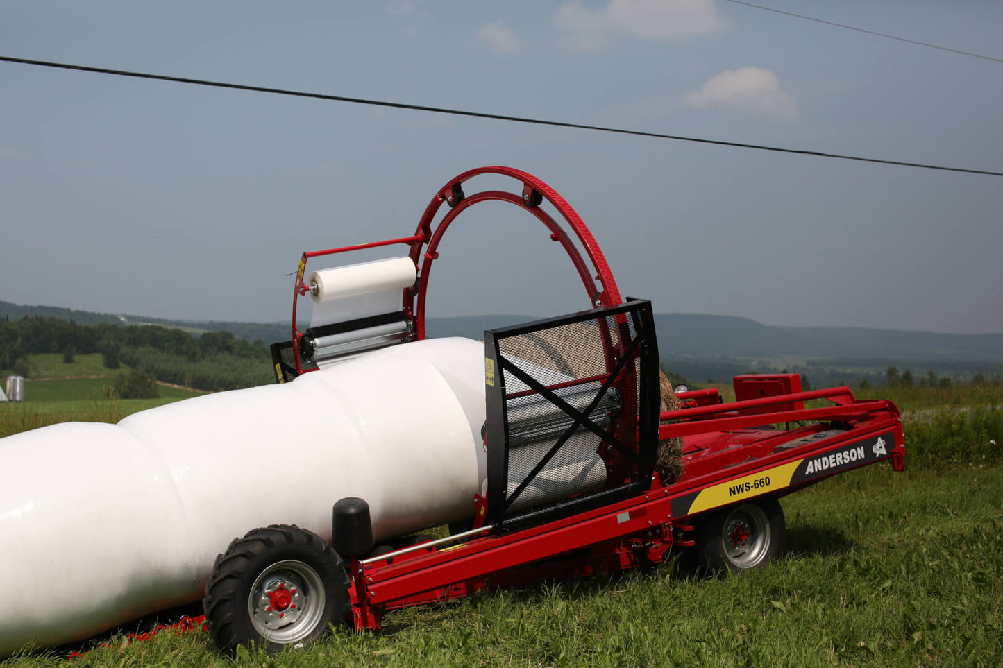 Anderson Bale Wrappers | Model NWS720, IFX720, Hybrid X & Evolution | Up to 6 ft Round Bales | Horsepower 13-20 HP | For Tractors & Trucks