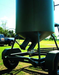 Outback Wildlife Sidekick Bulk Trailer Feeder | 3000# Feed Capacity | For Outdoor Use