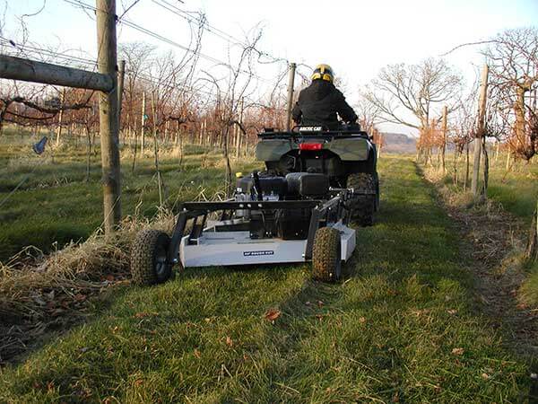 Kunz Engineering | Best Quality Rough Cut Mower AcrEase | Model MR44B | 44″ Cutting Width | Pull Type| 19 HP Briggs & Stratton Engine | For ATV