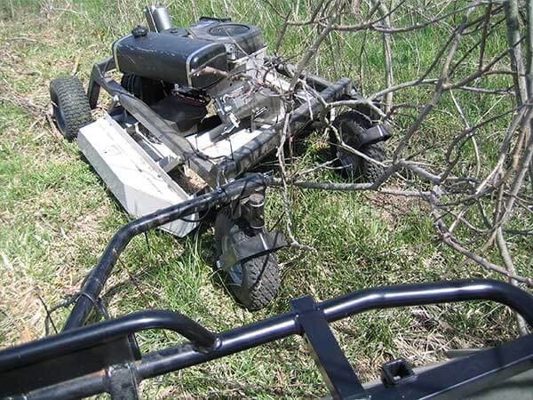 Kunz Engineering | Best Quality Rough Cut Mower AcrEase | Model MR44B | 44″ Cutting Width | Pull Type| 19 HP Briggs & Stratton Engine | For ATV