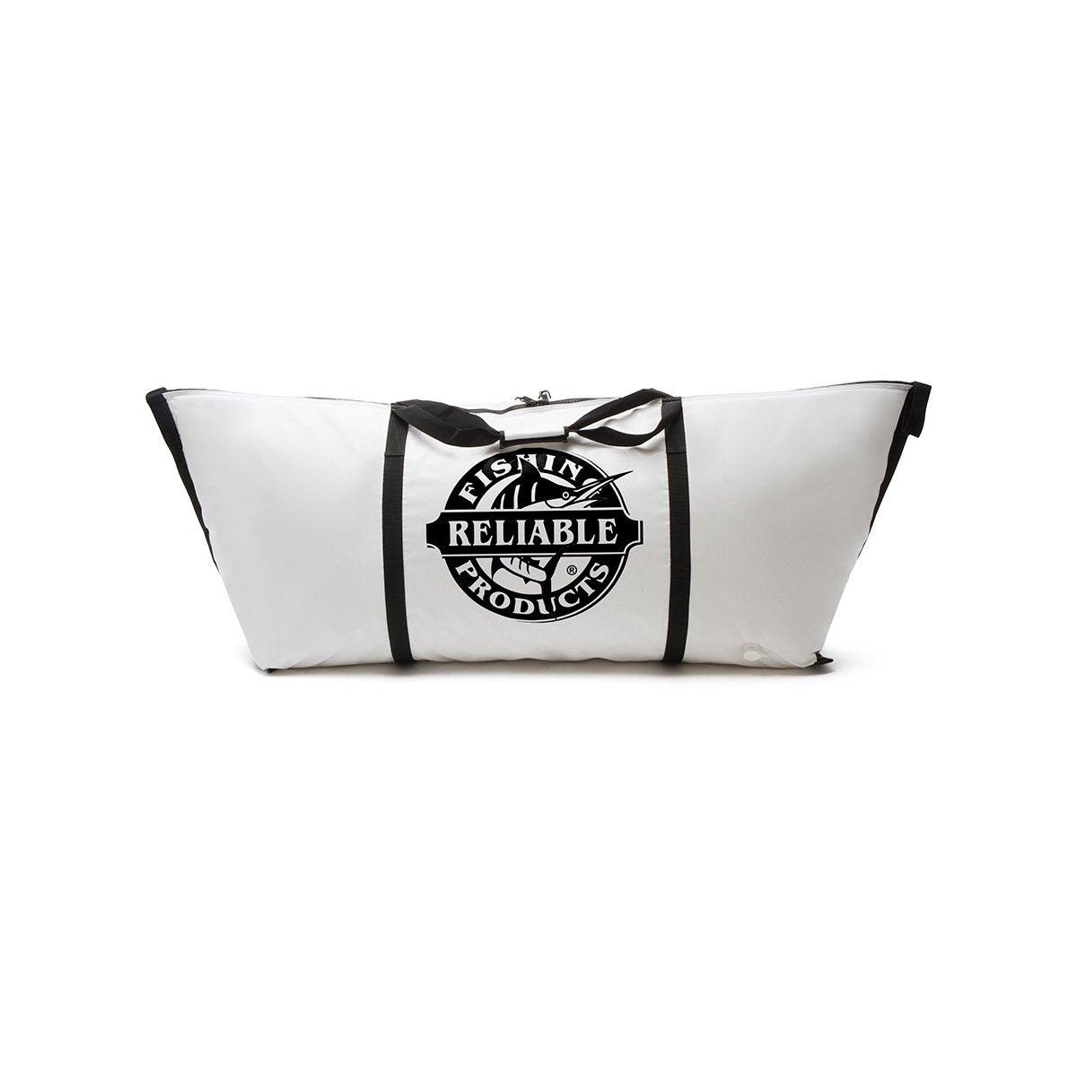 24" X 60" Insulated Kill Bag, White Seabass - RIPPING IT