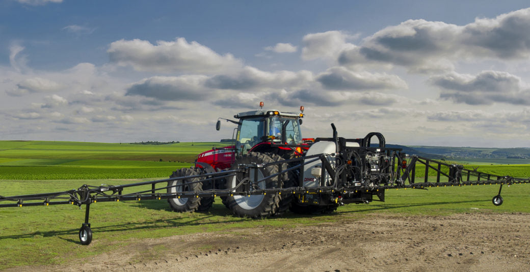 Demco | RM Series Rear Mount Sprayer | Models 300 To 600 Gallon | Hydraulic Boom 45′ To 90′ | Jet Agitation | Horsepower 40 To 100+ HP | For Tractors