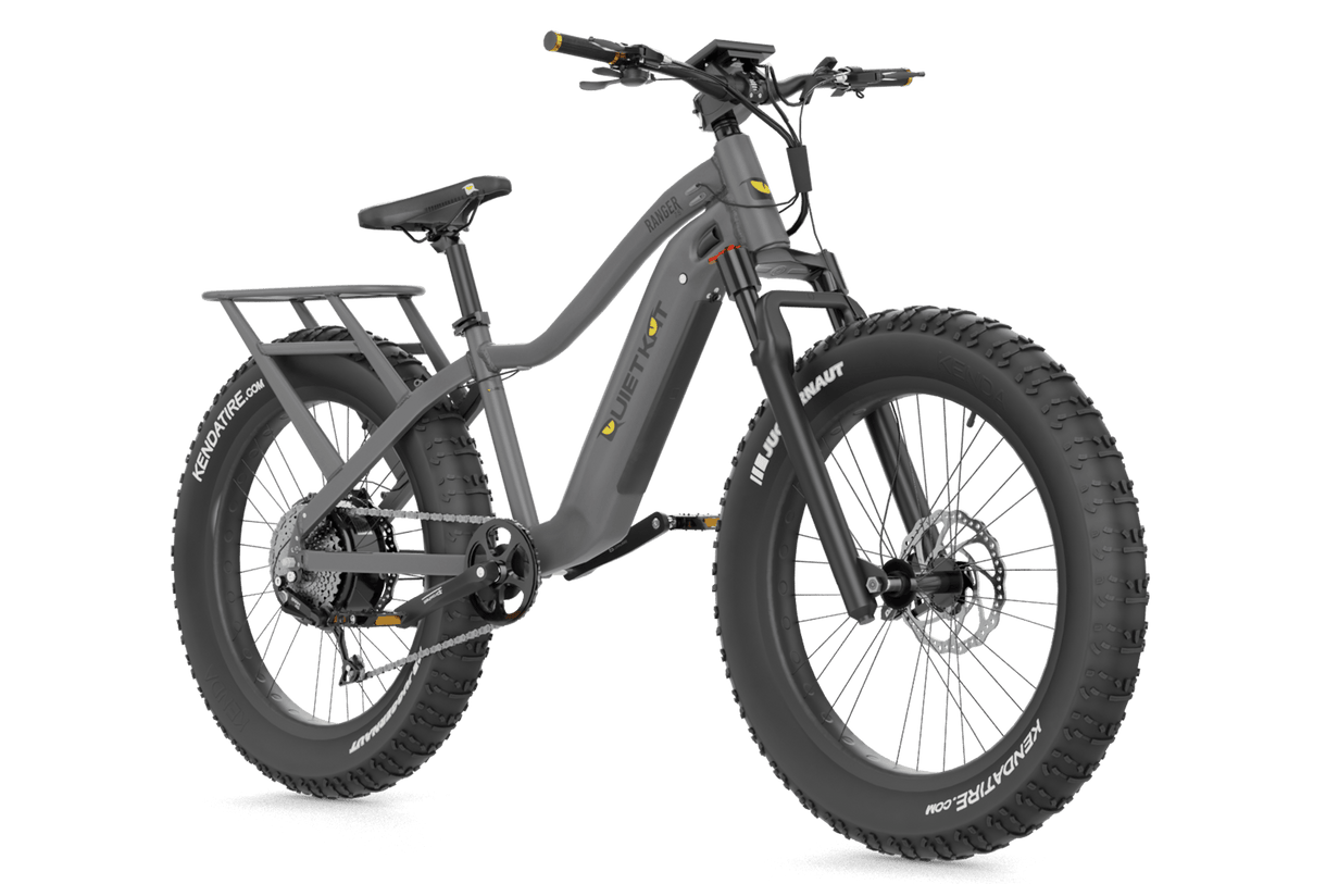 QuietKat Ranger E-Bike | 750W/1000W Hub Drive | 11.6Ah Battery | Up to 48-Mile Range