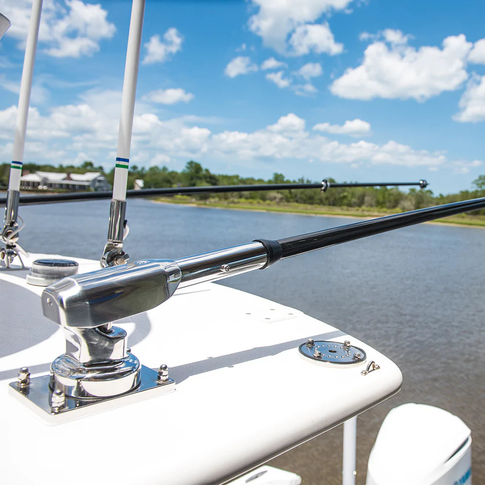 Gemlux | Deluxe Outrigger Collapsible Hybrid Pair | Model OR-HBR-18-B-O2 | 18' Length | 3.39 lbs Lightweight Design | For 1.5" & 1.60" Base Adapters
