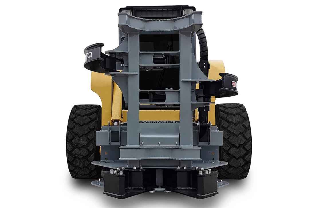 Baumalight Tree Shear With Buncher | Model ISH/ISR Series | 10"-12" Tree Size | For Skid Steer