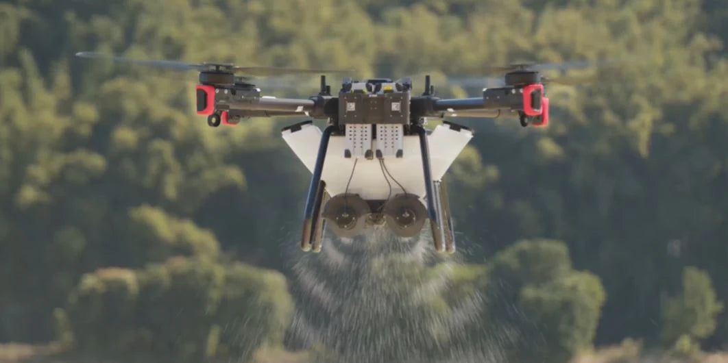 XAG Spraying Drone P100 | 10.6 gal (40L) Capacity | For Large-Scale Agricultural Operations