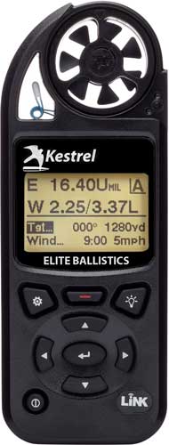 Kestrel 5700 Elite W/applied - Ballistics And Link Black