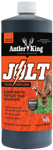 Antler King® | Jolt Liquid Foliar - Fertilizer 9-17-8 | 32 fl oz Volume