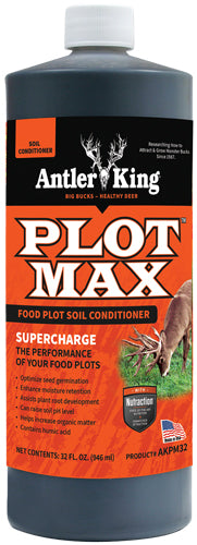 Antler King® | Plot Max Plant & Soil Conditioner | 32 fl oz Volume