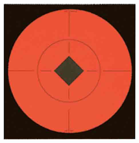 B/c Target Spots 6" Target - 10 Targets Orange