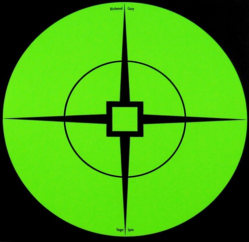 B/c Target Spots 6" Target - 10 Targets Green