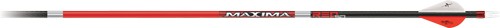 Carbon Express Arrow Maxima - Red Sd 350 W/2" Vanes 6pk