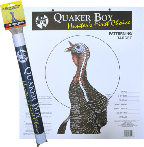 Quaker Boy Paper Target Turkey - 20" X 20" Rolled 10-pack