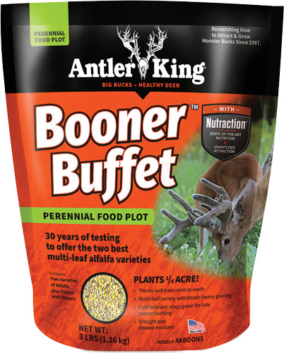 Antler King® | Booner Buffet 3 lb Bag | For 1/4 Acre