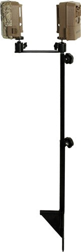Muddy Dual Trail Camera Ground Mount | 19" to 41" Adjustable Height | For Trail Cameras