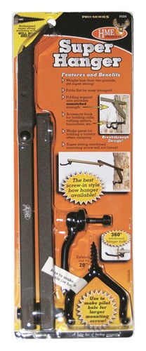 Hme Bow Hanger Super Hanger - 20" Folding W/acc Hooks 1ea