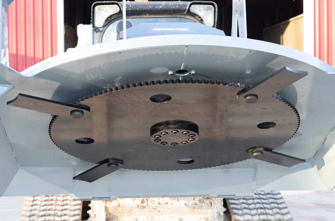 Baumalight Brush Cutter High Flow | Model CF772/HX590 | 72" Working Width | For Skid Steer