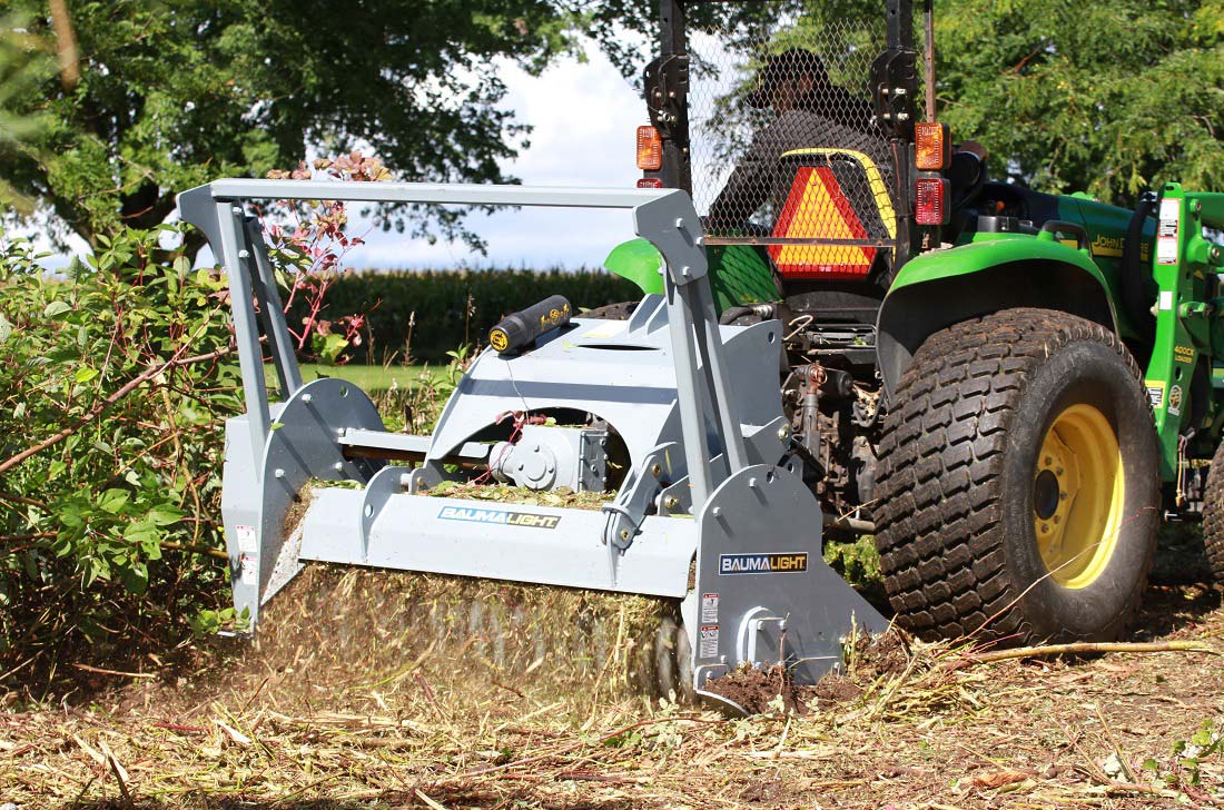 Baumalight Fixed Tooth Mulcher | Model MP-348 | 3-PT Hitch | Cutting Width 48" | Horsepower 25 To 40 HP| For Tractors