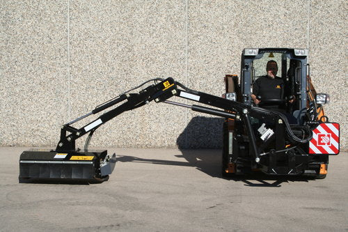 EI Attachments Boom Mower Hydraulic Boom Mower Sickle Cutter | 40" & 59" Working Width | 14' 5" Reach | For Skid Steer