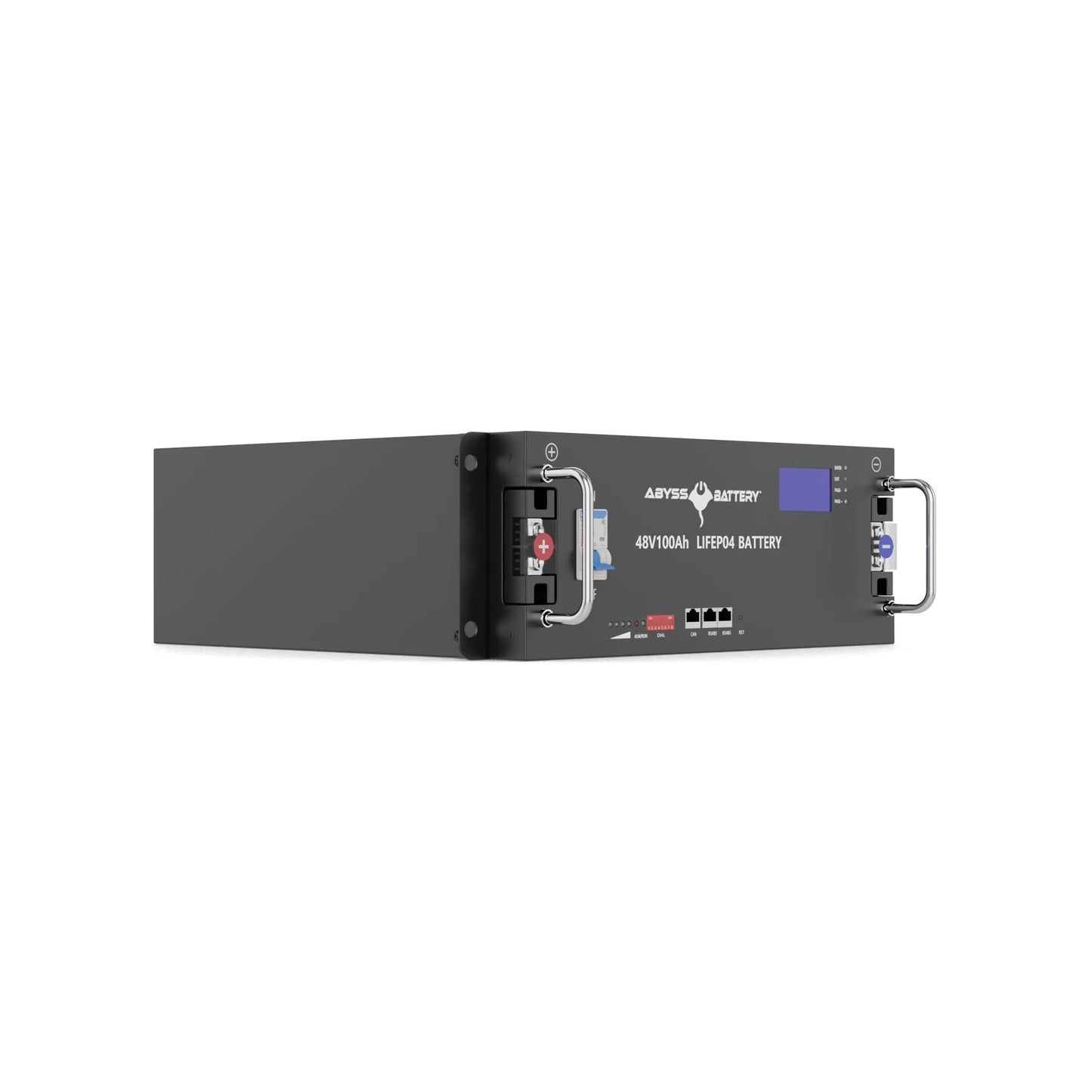 Abyss® | Micro-grid Lithium Battery | Model AB-48V100 | Voltage 48V 100Ah | Group 8D | Bluetooth BMS | IP65 Waterproof | For Off-Grid Energy Storage & Marine Diesel Systems