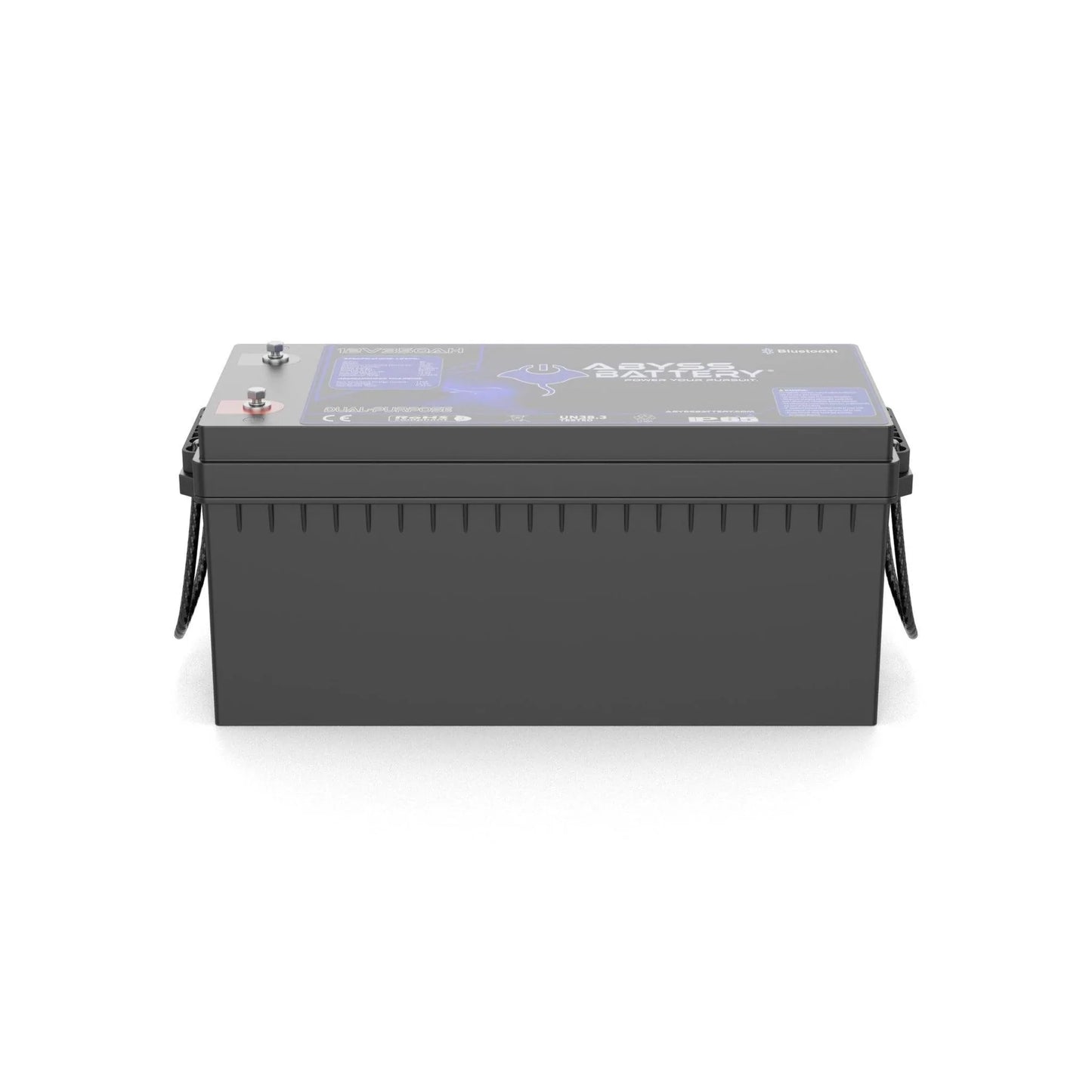 Abyss® | Lithium Marine House Battery | Model AB-12V350-BT | Voltage 12V 350Ah | Group 8D | Bluetooth BMS | Built-In Heating | IP65 Waterproof