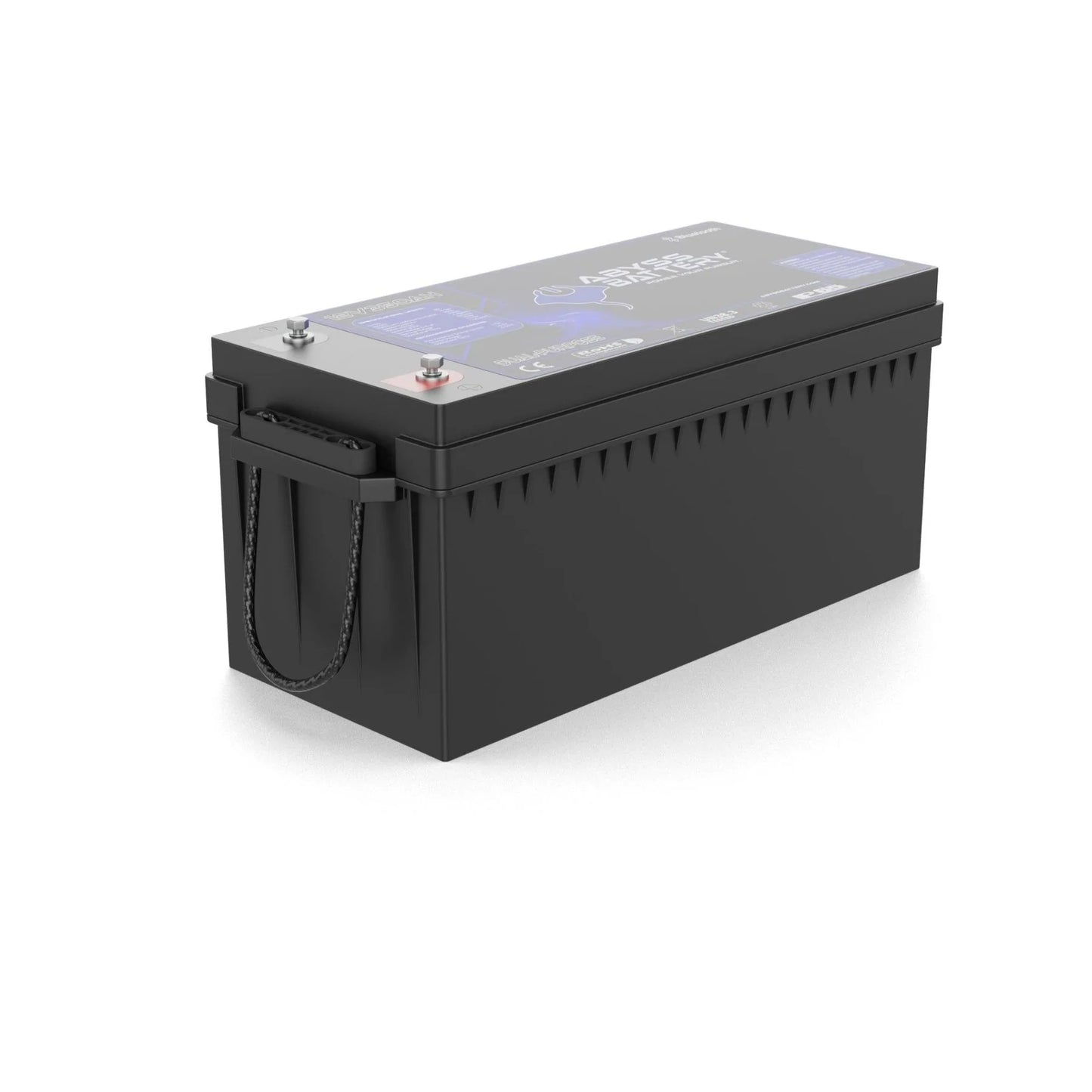 Abyss® | Lithium Marine House Battery | Model AB-12V350-BT | Voltage 12V 350Ah | Group 8D | Bluetooth BMS | Built-In Heating | IP65 Waterproof