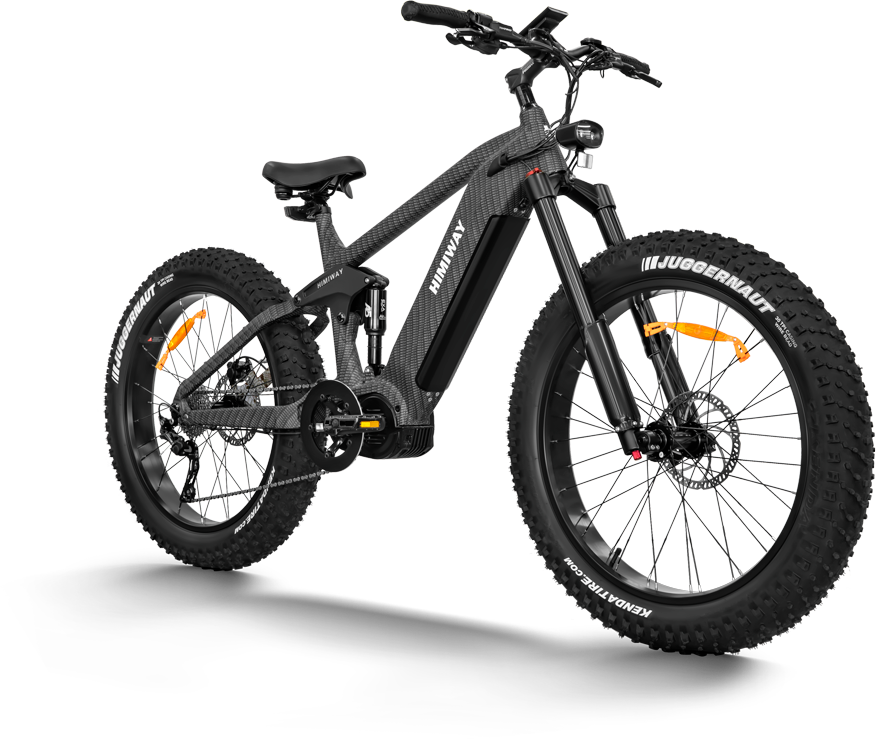 HIMIWAY Cobra Pro Softail Electric Mountain Bike | 1000W Motor | 48V 20Ah