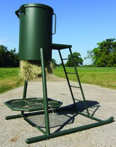 Outback Wildlife Hay & Alfalfa Feeder | Multi-Bale Capacity | For Outdoor Use