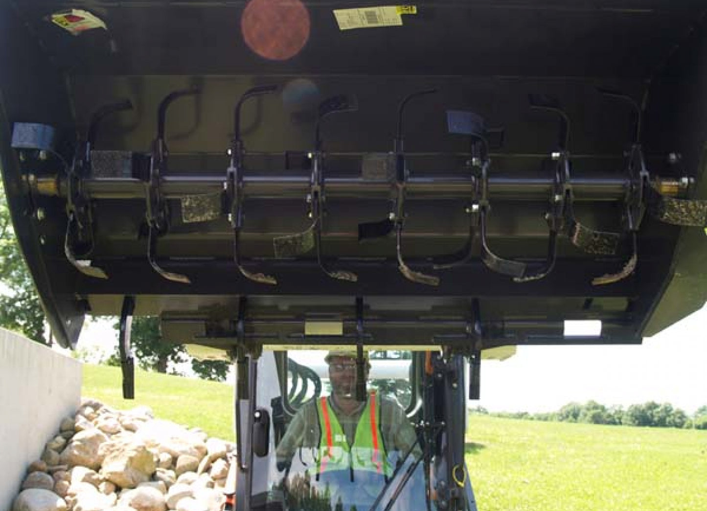 Paladin Tiller | 6" Tines | 66" & 78" | 18-44 GPM | For Skid Steer