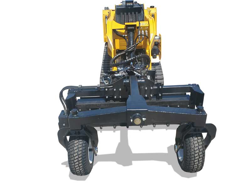Wifo Equipment Harley Rake | Model R48CR Series | Working Width 48" | For Mini Skid Steer