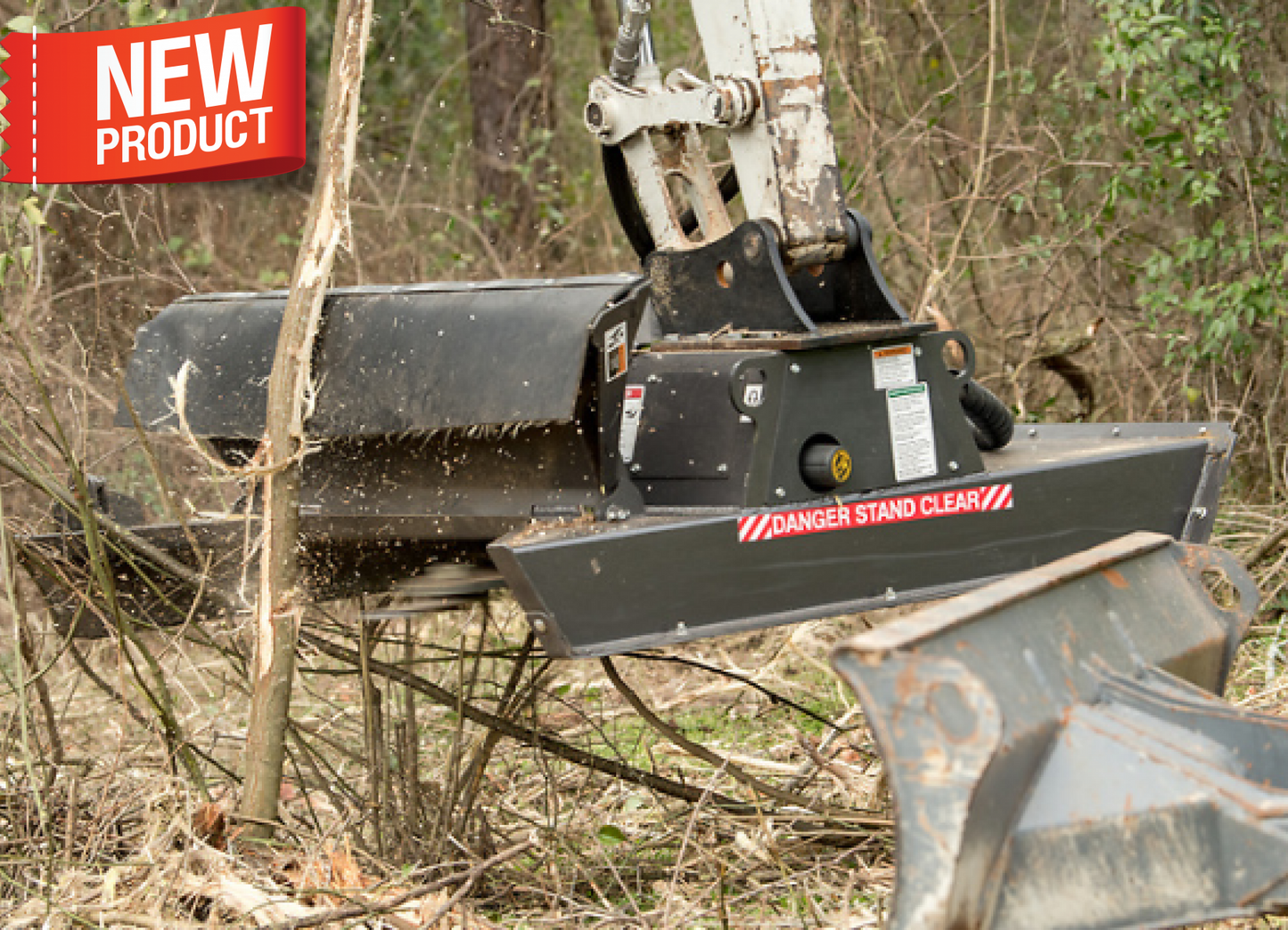 Paladin Brush Mower HYEX | 12,000 LBS - 28,000 LBS | 40" Cutting Width | For Excavator