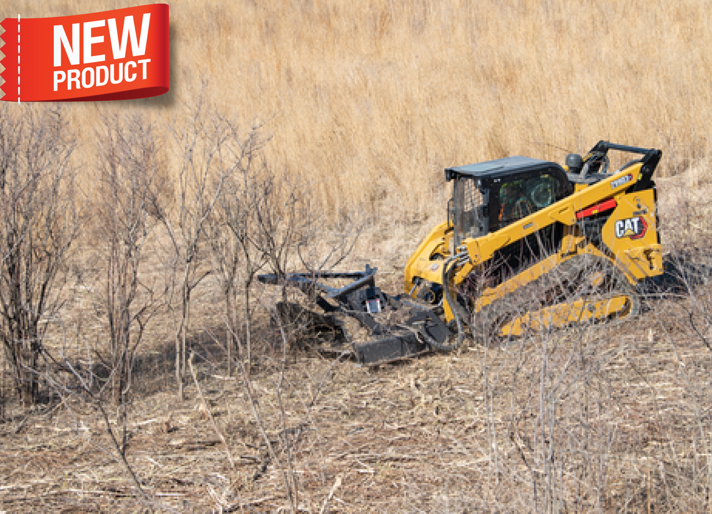 Paladin Forestry Disc Grinder | 60" Cutting Width | 35GPM-45GPM | For Skid Steer