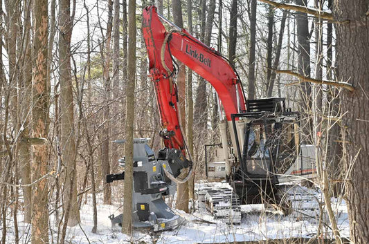 Baumalight Feller Buncher | Model FBXD752 | Diameter Blade 52" | Machine Size 22.5 To 32.5 Tons | For Excavators