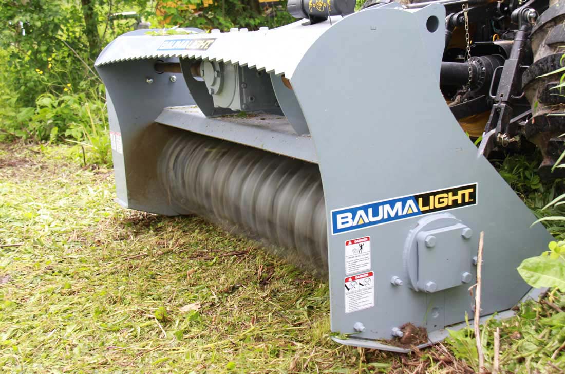 Baumalight Fixed Tooth Mulcher | Model MP-348 | 3-PT Hitch | Cutting Width 48" | Horsepower 25 To 40 HP| For Tractors