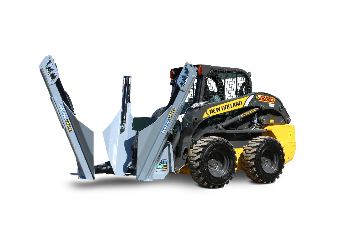 BaumaLight Tree Spade | Model ST330 | Root Ball Diameter 30" Inches | Hydraulic Flow 5 To 20 GPM | For Skid Steers