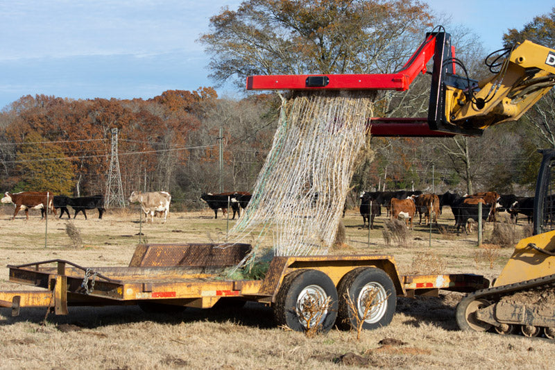 Maxilator | Bale Cracker | Model MXC-SS | Net Wrap Remover | Handles 5' x 6' Bales Capacity | Horsepower 40 To 120 HP | For Tractors