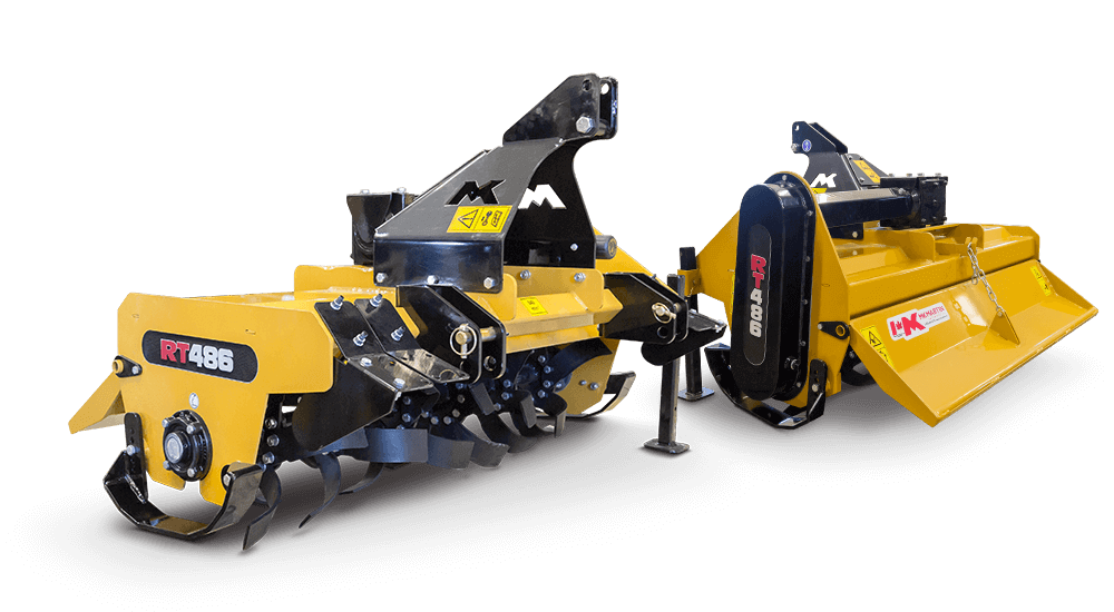 MK Martin | Rotary Tiller | Models RT486, RT546, RT606 & RT726 | 50" to 74" Width | Horsepower 15-60 HP | For Tractors
