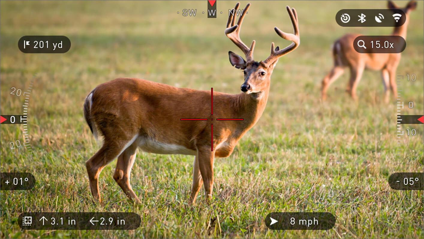 ATN LASER BALLISTICS 1000 DIGITAL RANGEFINDER - RIPPING IT