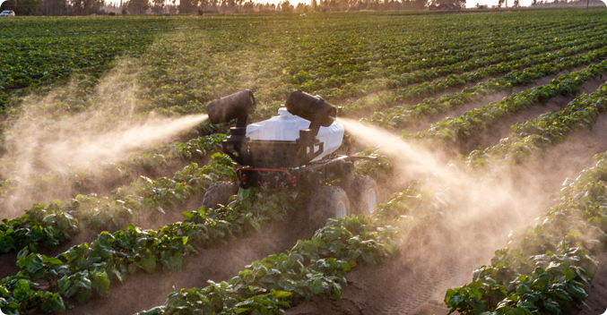 XAG R150 Autonomous Tractor (Sprayer) Ground Vehicle for Agriculture