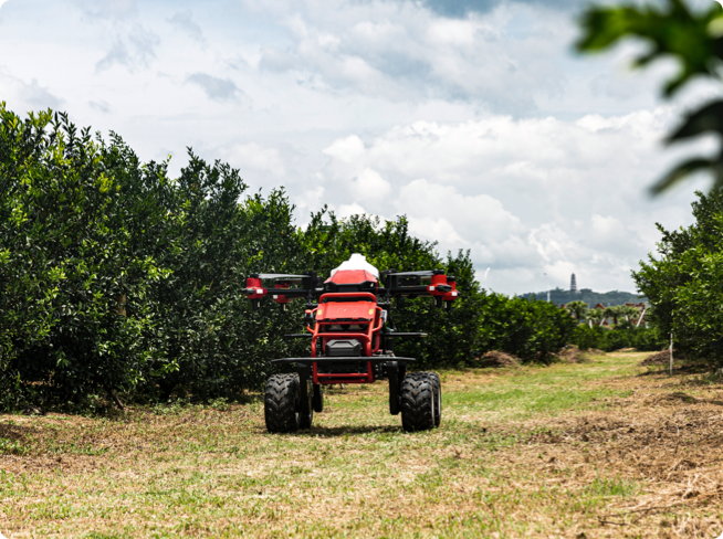XAG R150 Autonomous Tractor (Sprayer) Ground Vehicle for Agriculture
