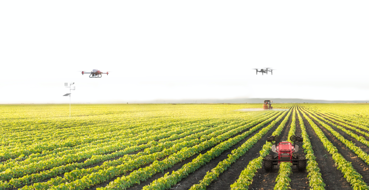 XAG R150 Autonomous Tractor (Sprayer) Ground Vehicle | For Agriculture