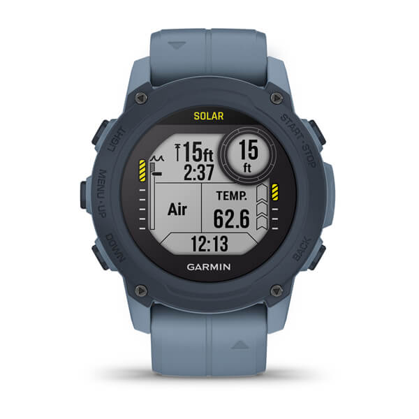 Garmin Wearables Descent™ G1 Solar Black Band Smart Watches
