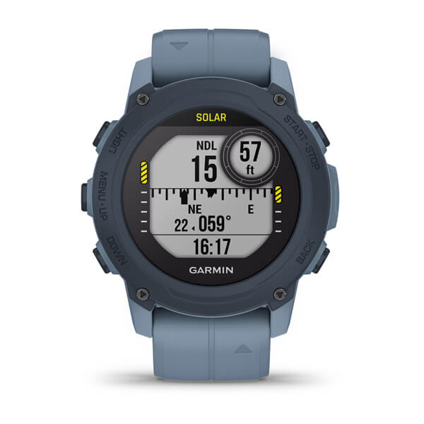 Garmin Wearables Descent™ G1 Solar Black Band Smart Watches