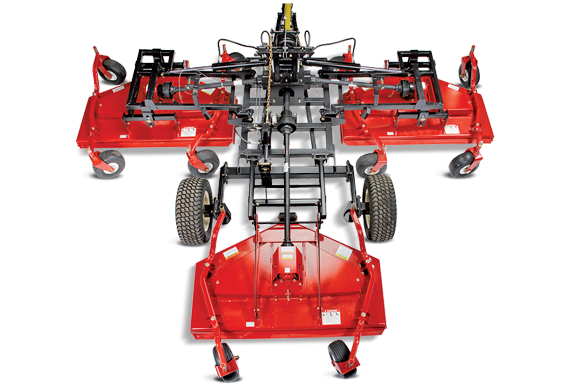 Farm King | Triplex Finishing Mower | Model TRX Series | Cutting Width 11' To 16' Feet | Horsepower 55 To 65 HP | For Tractor