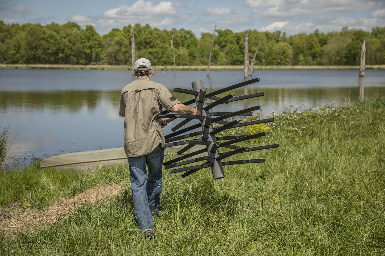 Mossback Fish Habitat Safe Haven | Height 40 inches