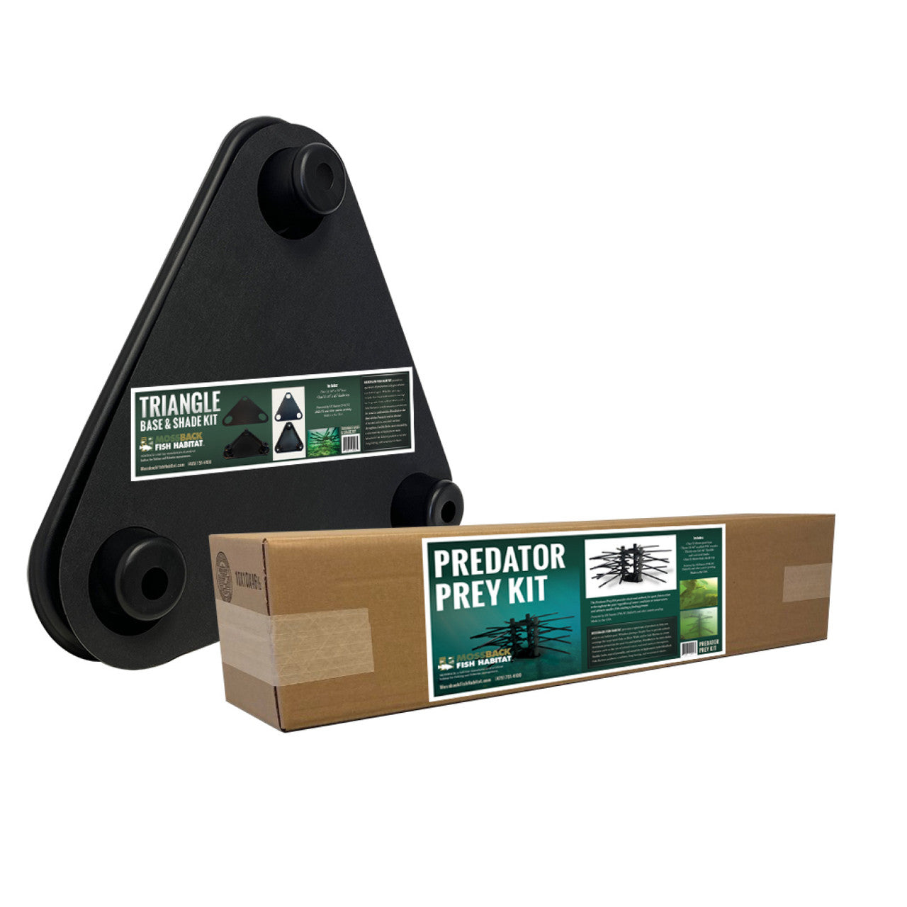 Mossback Fish Habitat Predator Prey Kit
