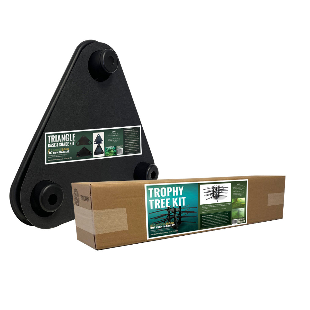Mossback Fish Habitat Trophy Tree Kit