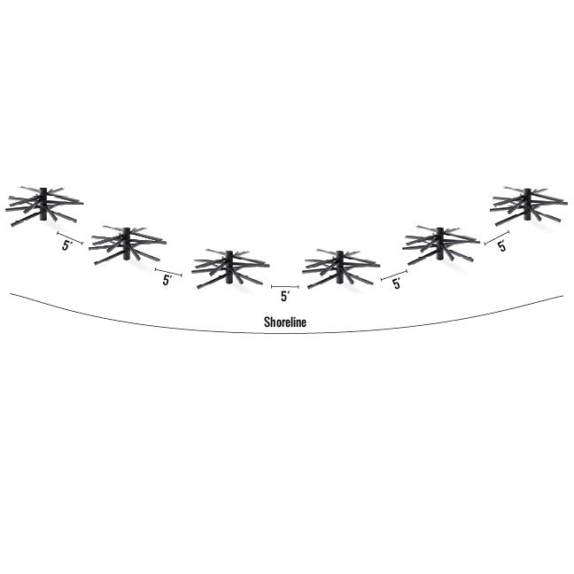 Mossback Fish Habitat Basic Shoreline Bundle
